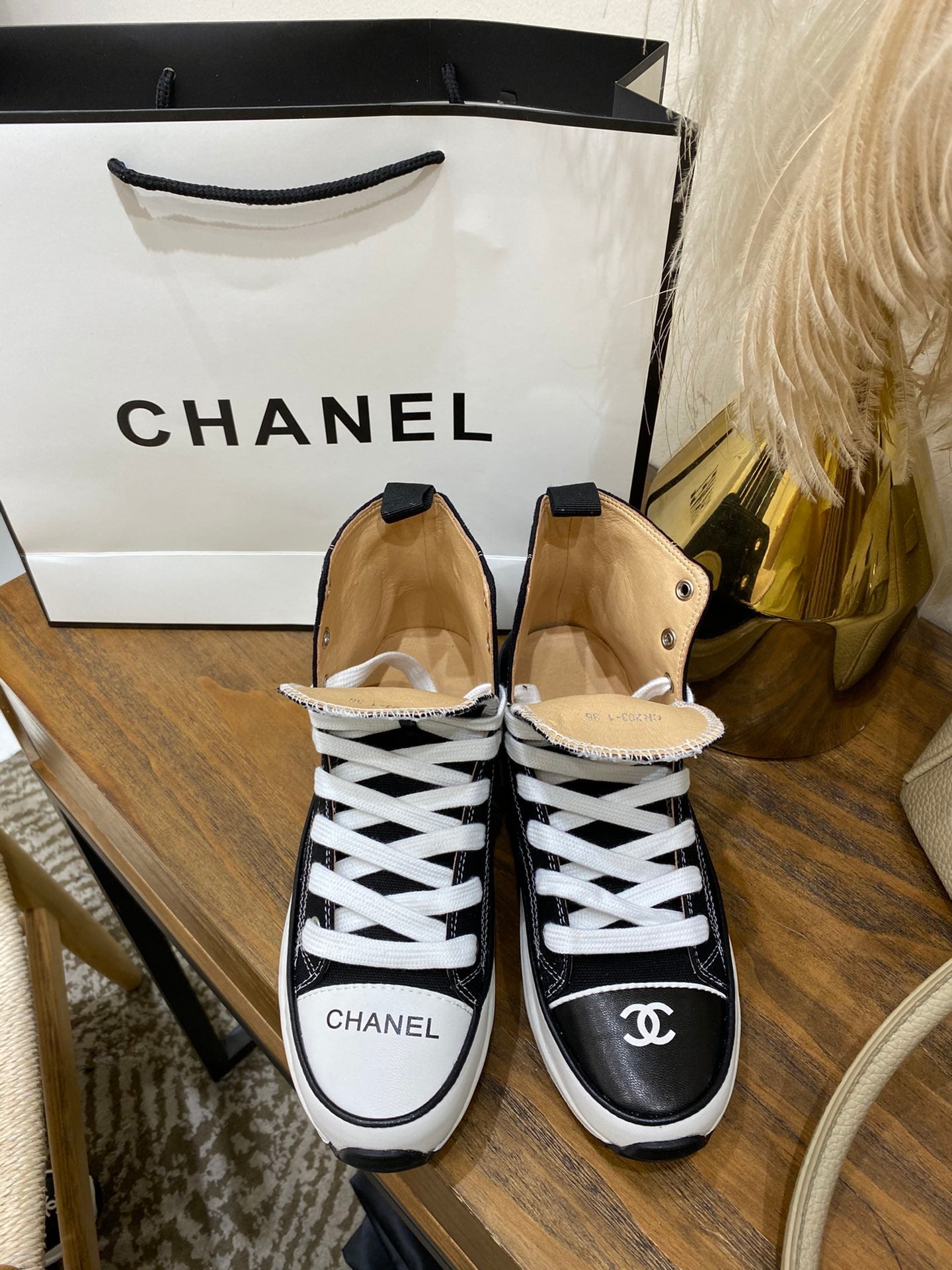 CHL Trainers  Sneakers Black High