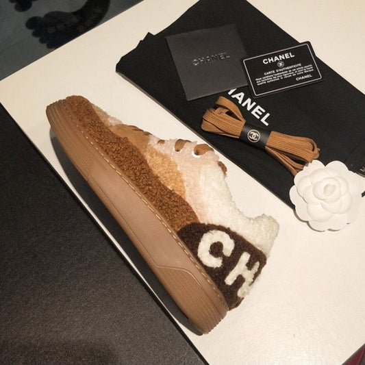 CHL Sneakers  Shearling Fur Brown