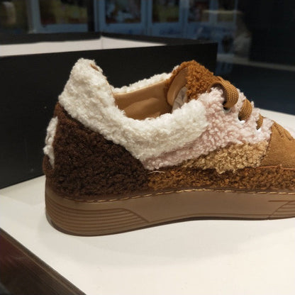 CHL Sneakers  Shearling Fur Brown