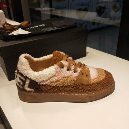 CHL Sneakers  Shearling Fur Brown
