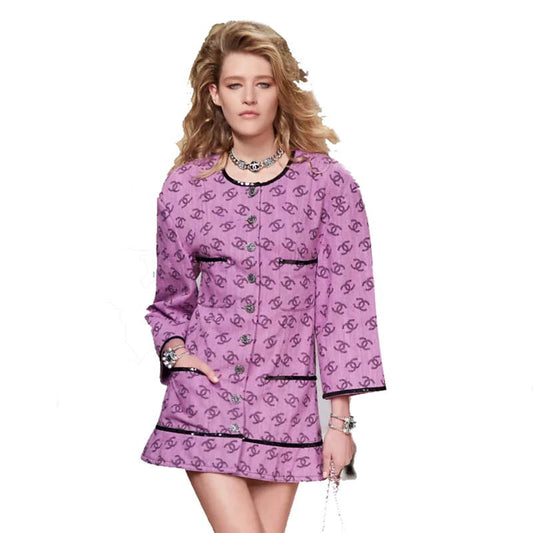 CHL  Jacket Woman Jacquard & Sequins 2 Color 's
