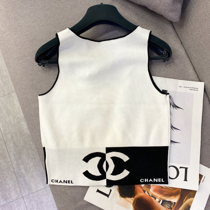 CHL Tank  Top  T shirt   Woman Knitted 2 Color 's