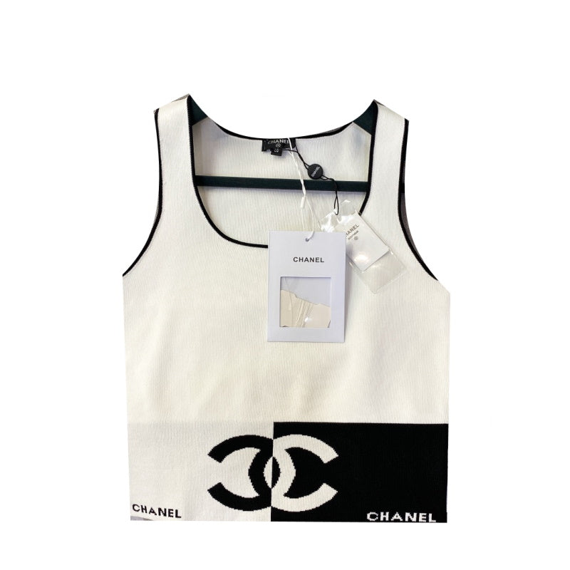 CHL Tank  Top  T shirt   Woman Knitted 2 Color 's