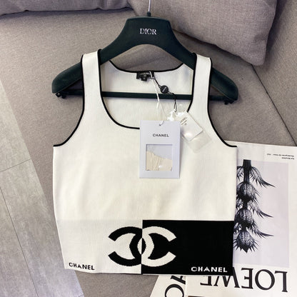CHL Tank  Top  T shirt   Woman Knitted 2 Color 's
