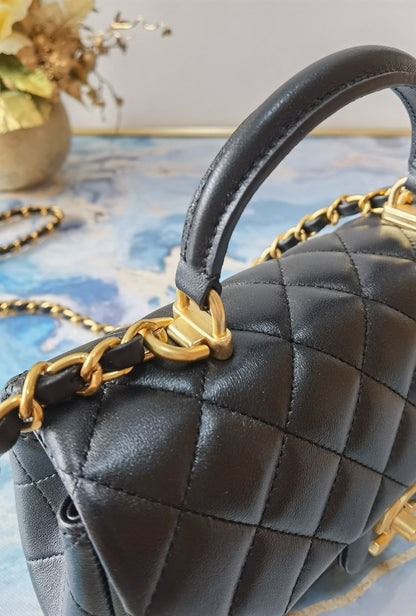 CHL Bag  20 Cm Handle Black
