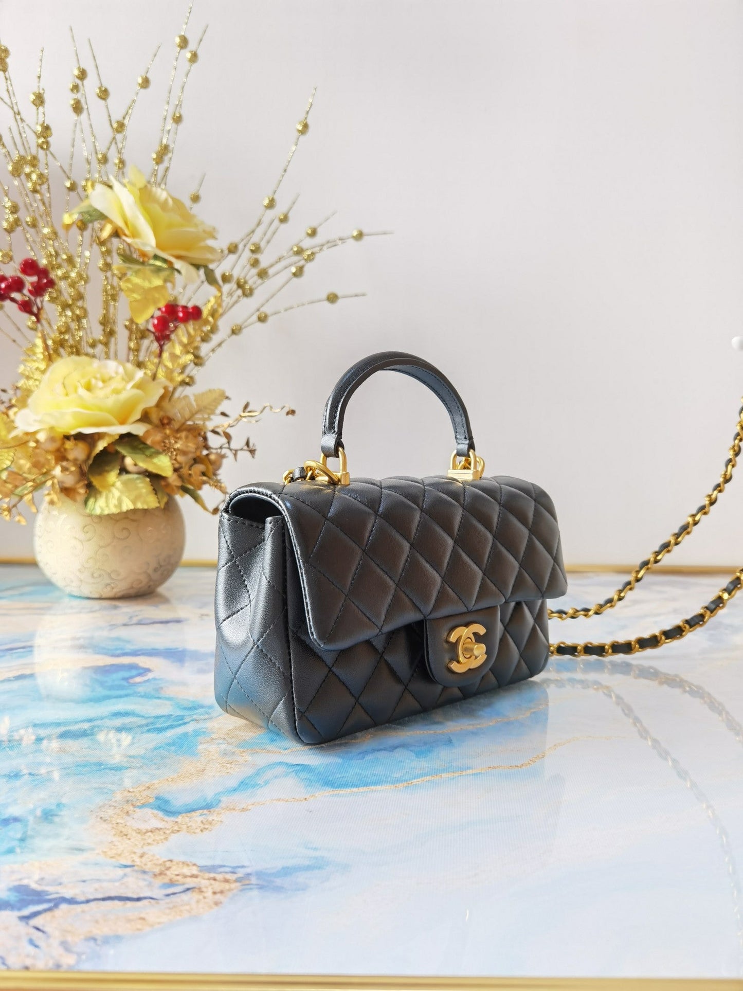 CHL Bag  20 Cm Handle Black