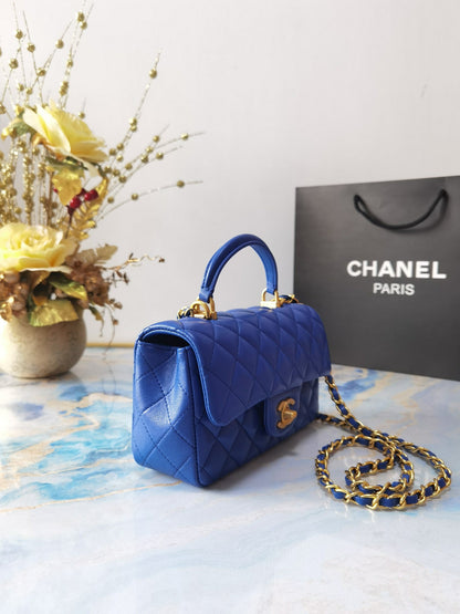 CHL Bag  20 Cm Handle Blue
