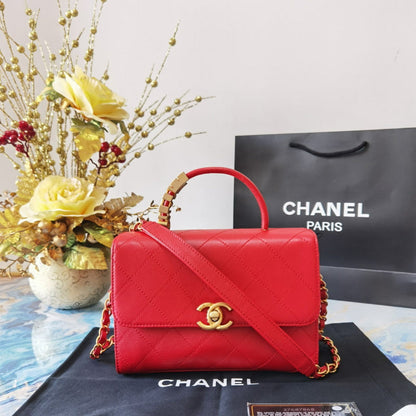 CHL Bag  20 Cm Handle Red