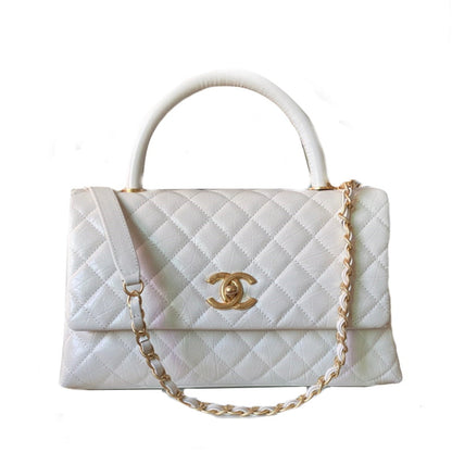 CHL Bag  29 Cm Handle White