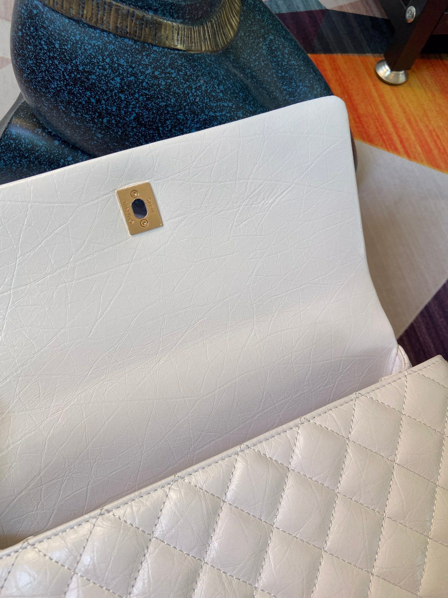 CHL Bag  29 Cm Handle White