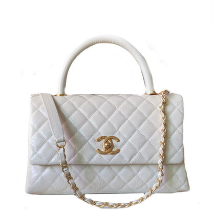 CHL Bag  29 Cm Handle White