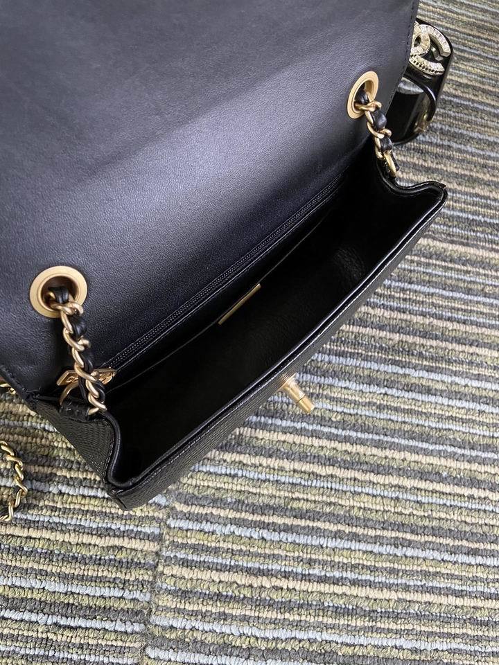 Chl Bag Leather Black