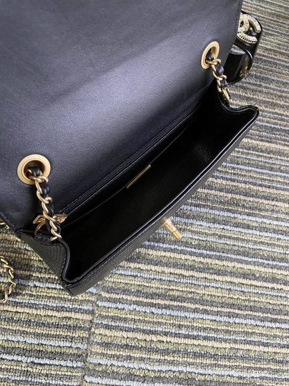Chl Bag Leather Black