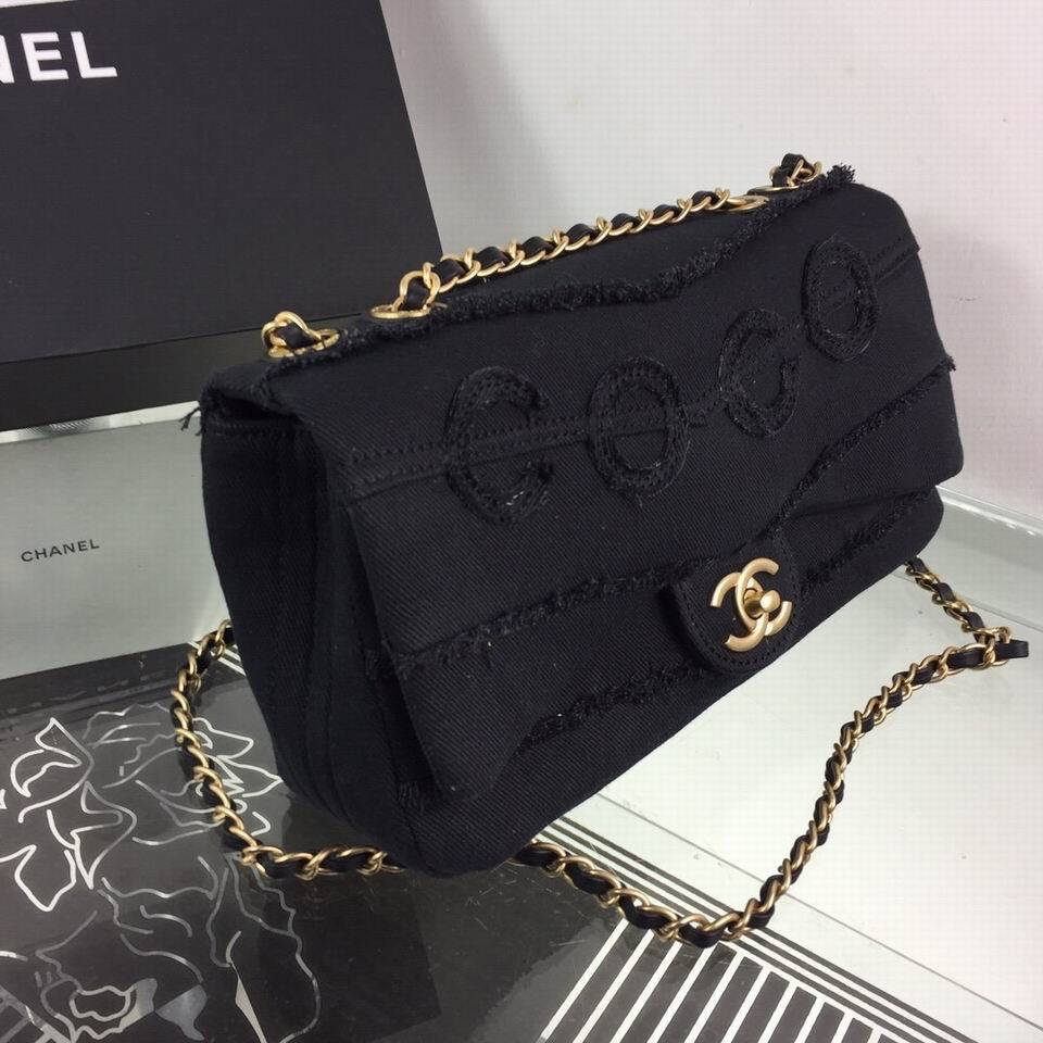 Chl Bag Fabric Black