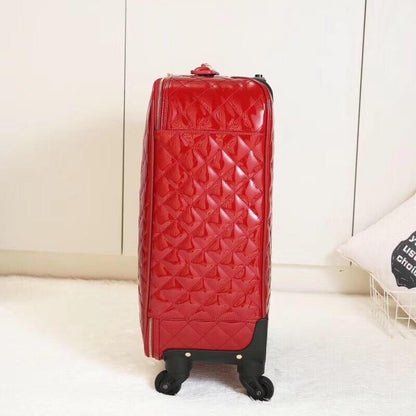 Chl Rolling Luggage Bag Red