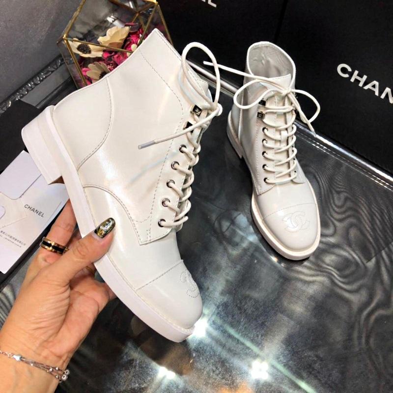 white boot