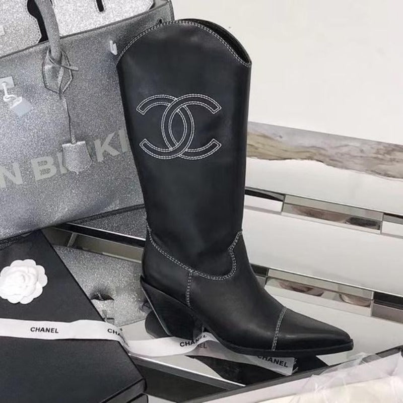 CHL  Boots Black Cowboy