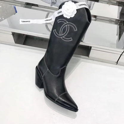 CHL  Boots Black Cowboy