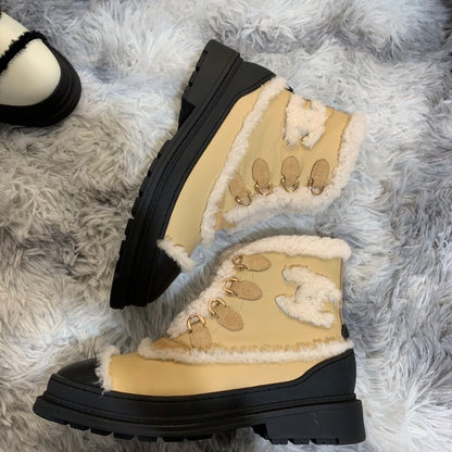 CHL  Boots Beige Shearling