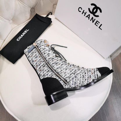 CHL Boots Tweed