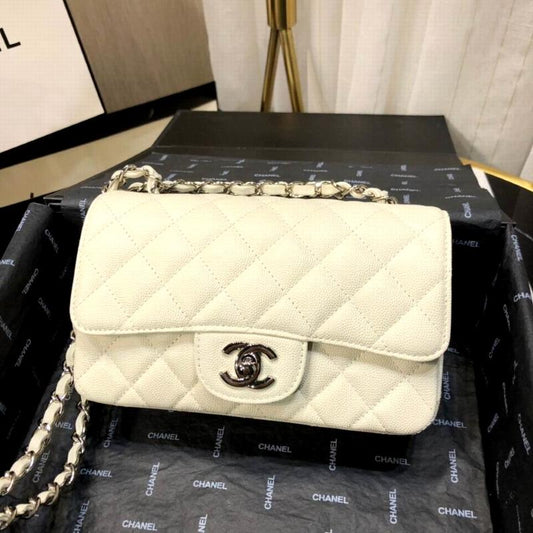 CHL Bag Caviar White 2 Sizes