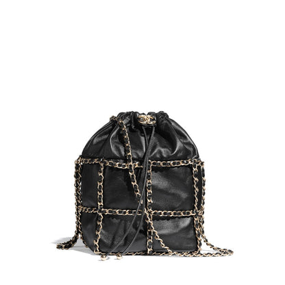 CHL Drawstring Bag  19 Cm Black
