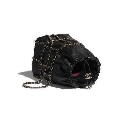 CHL Drawstring Bag  19 Cm Black