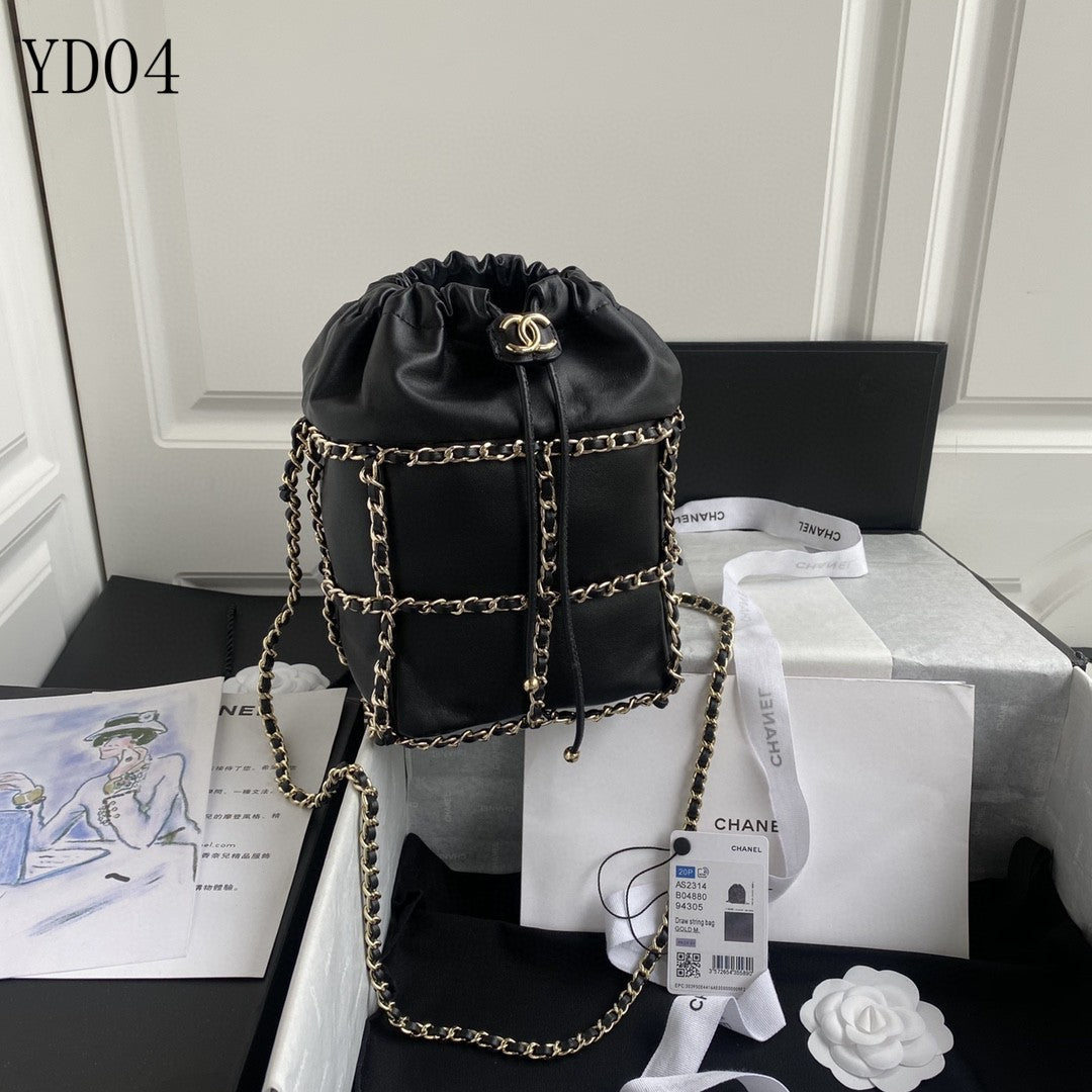 CHL Drawstring Bag  19 Cm Black