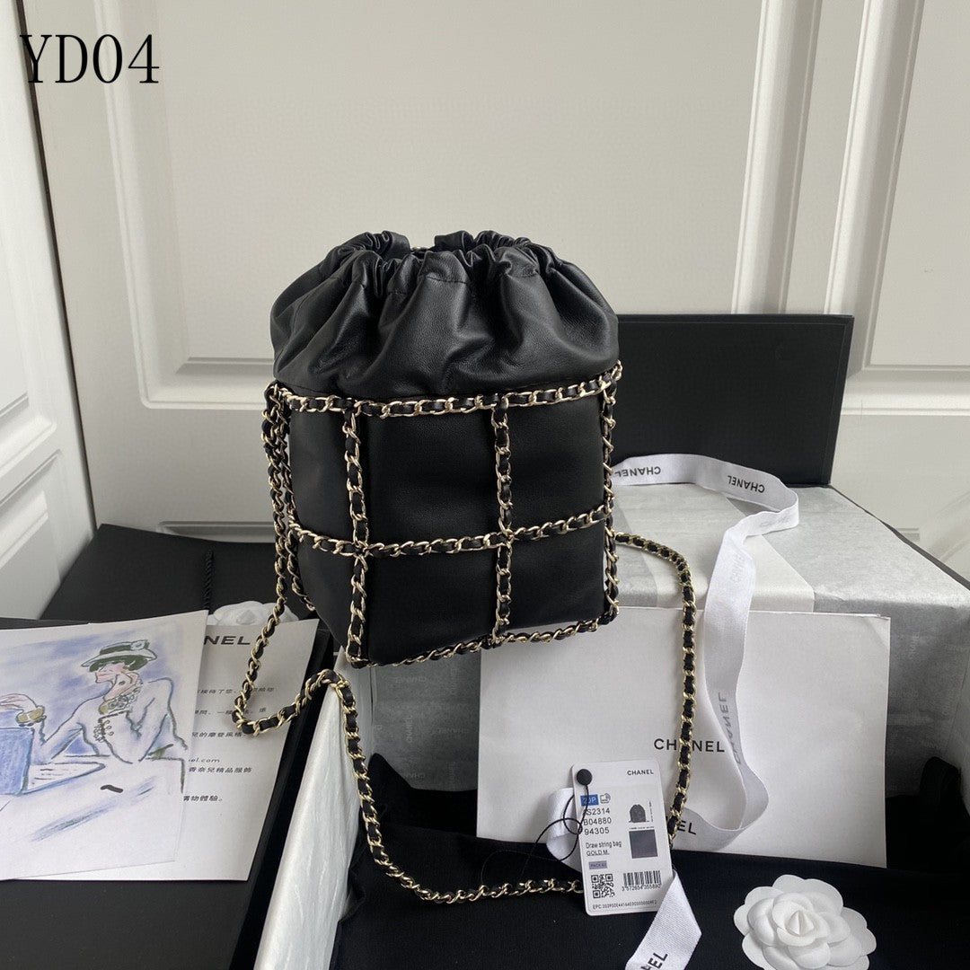 CHL Drawstring Bag  19 Cm Black