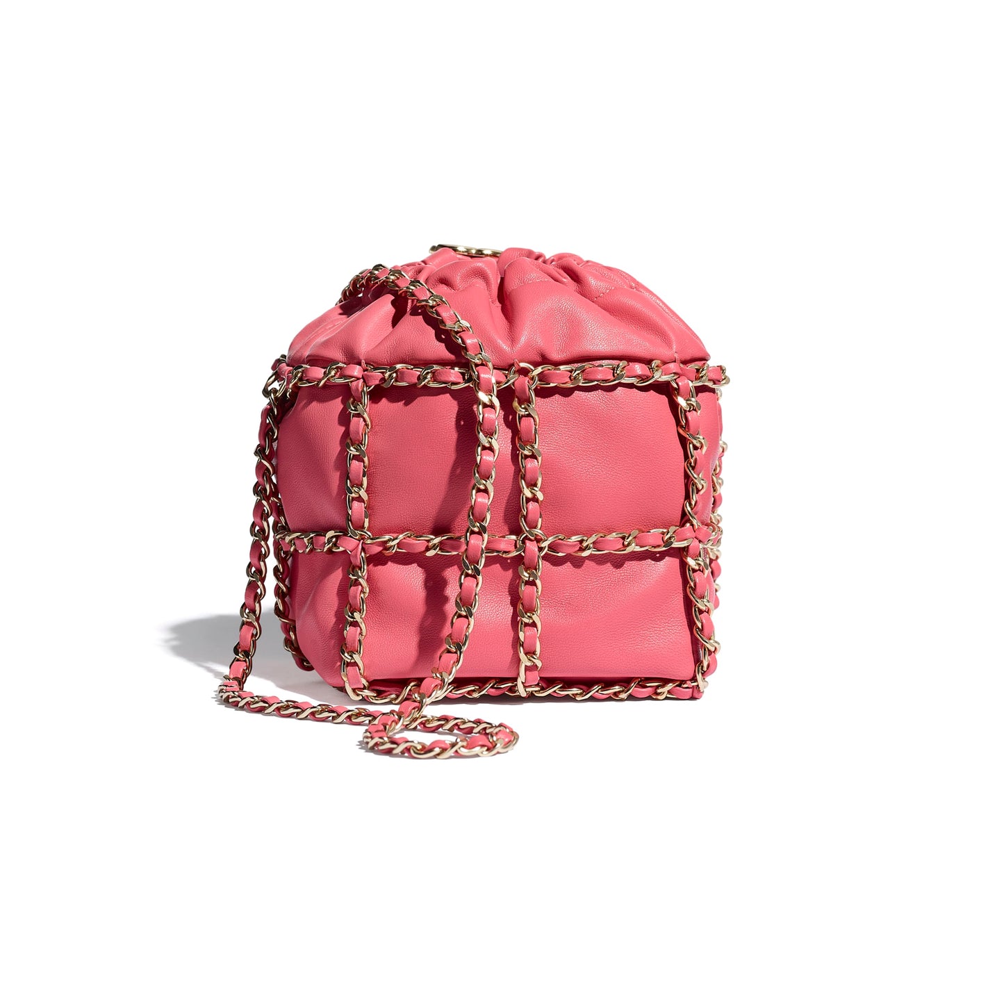 CHL Drawstring Bag  19 Cm Pink