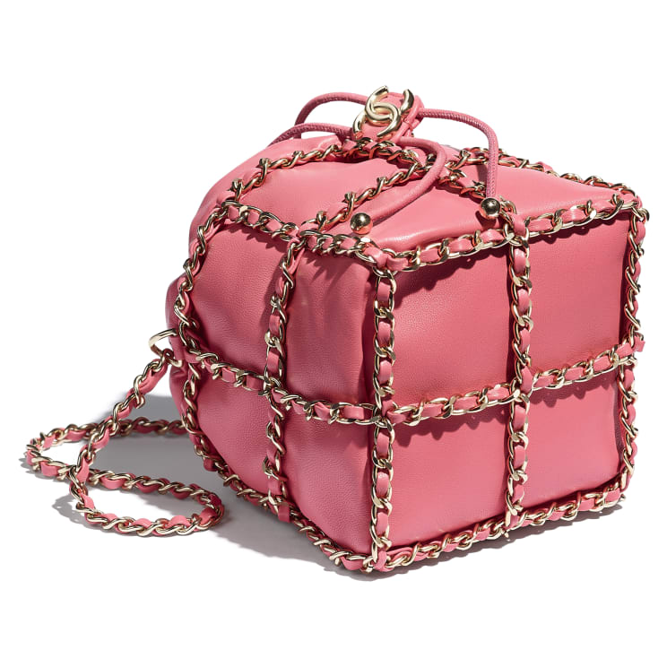 CHL Drawstring Bag  19 Cm Pink