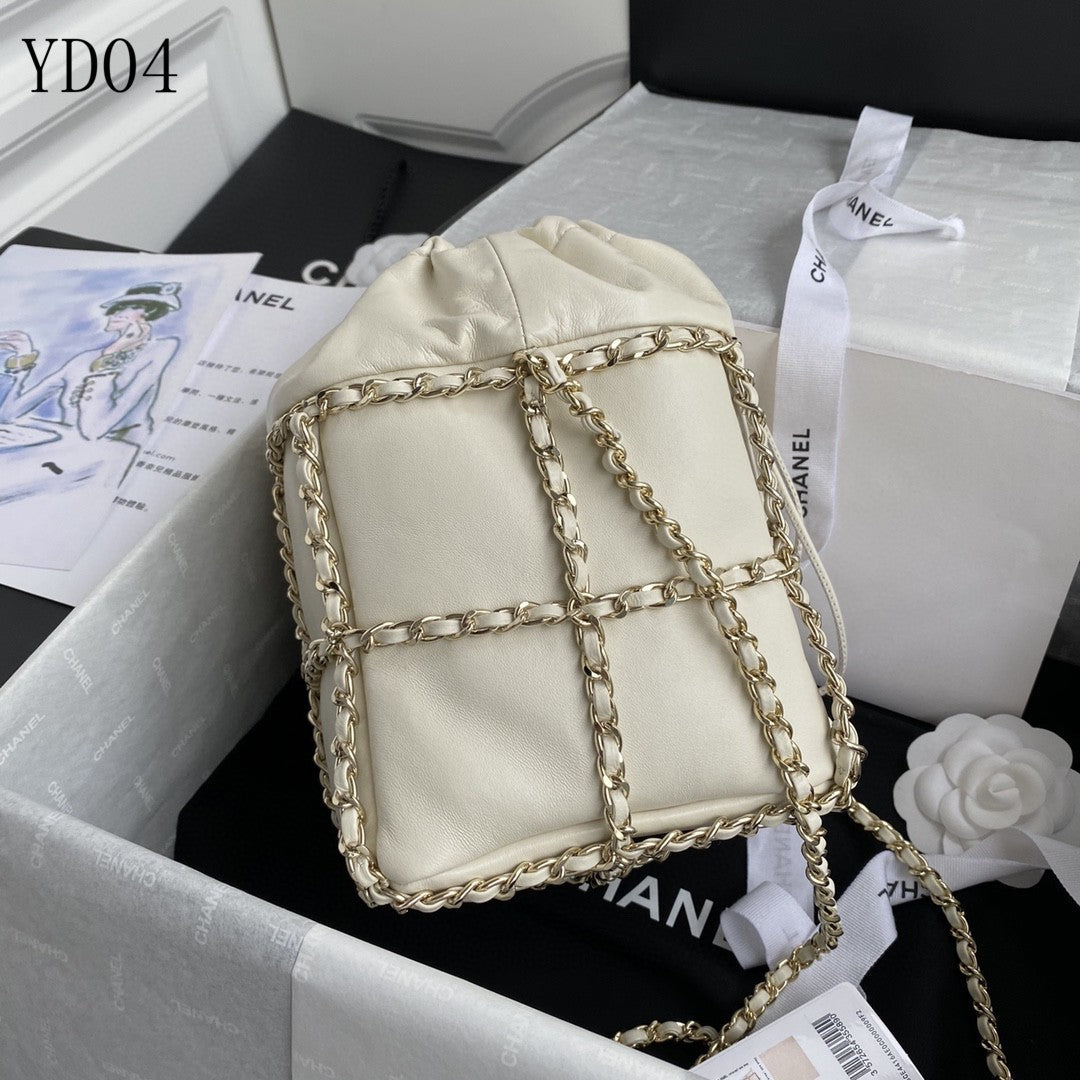 CHL Drawstring Bag  19 Cm White