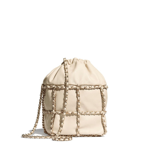 CHL Drawstring Bag  19 Cm White