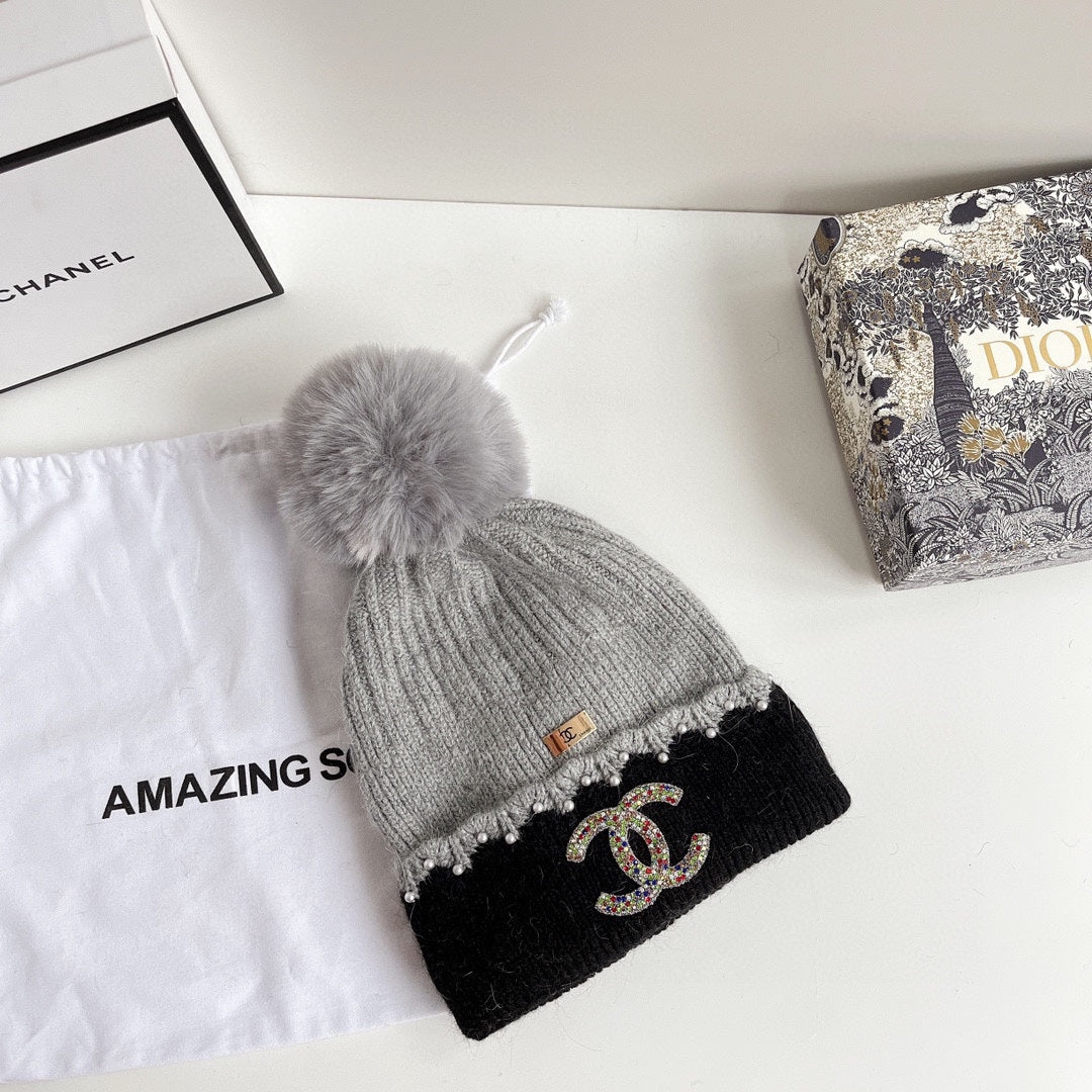 CHL  Hat Cap 6 Color 's Knitted