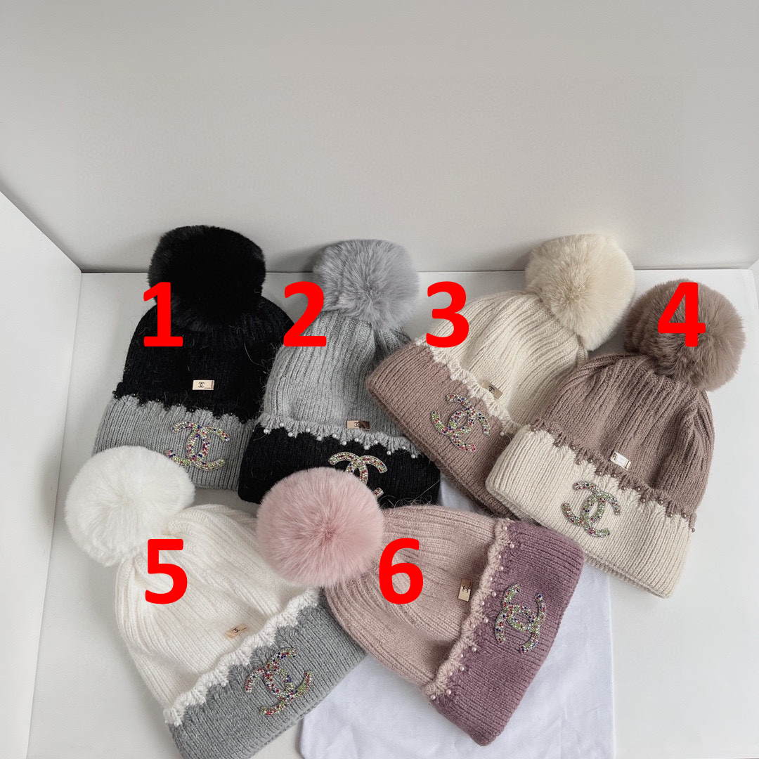 CHL  Hat Cap 6 Color 's Knitted