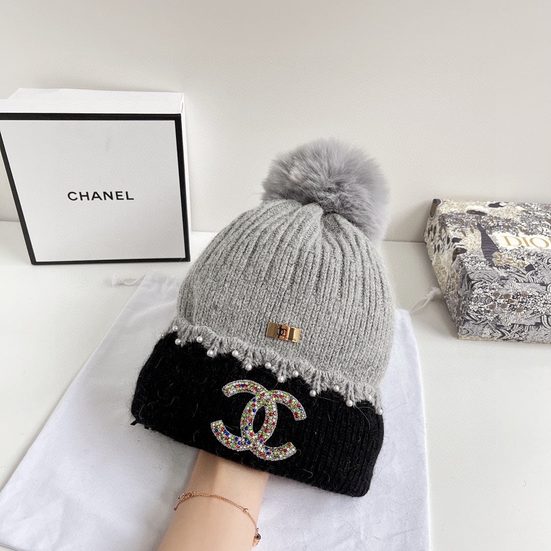 CHL  Hat Cap 6 Color 's Knitted