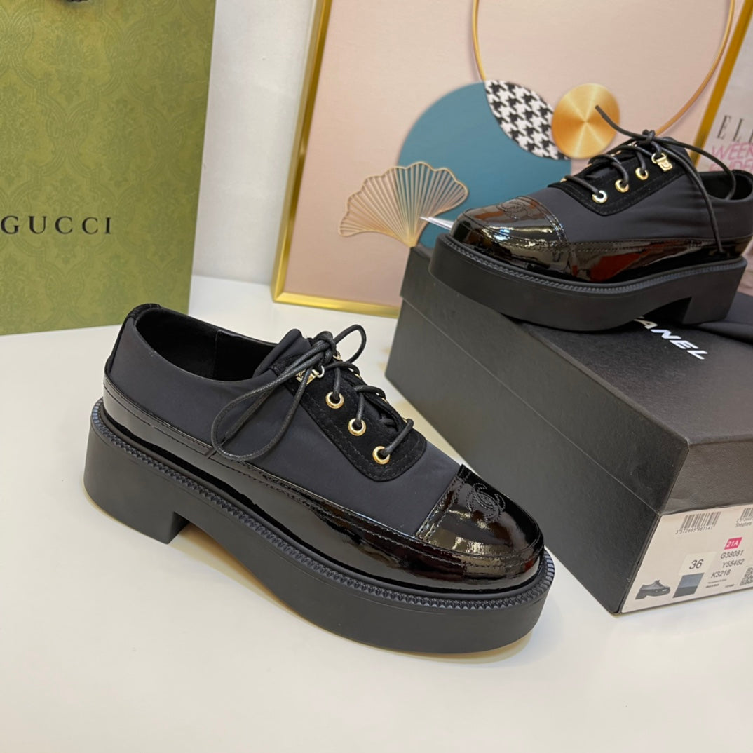 CHL Shoes Black Fashion Wedge