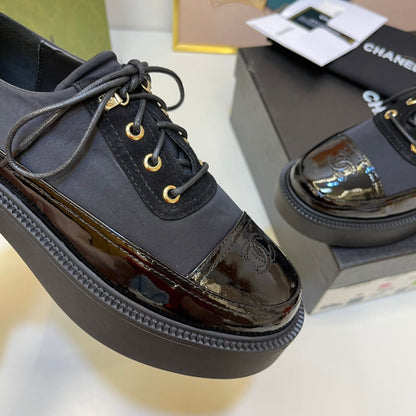 CHL Shoes Black Fashion Wedge