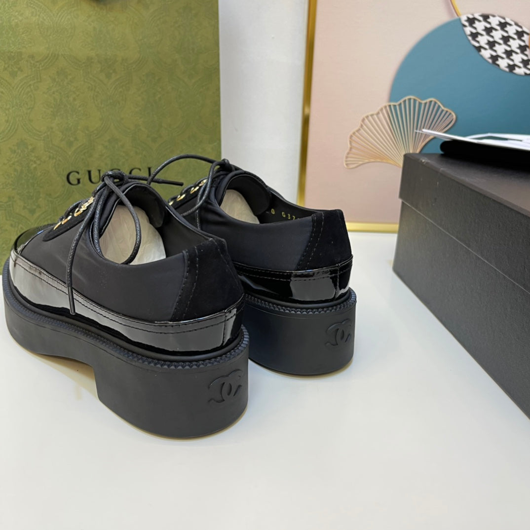 CHL Shoes Black Fashion Wedge