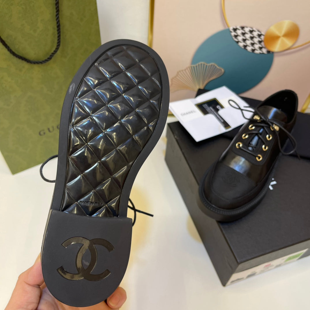 CHL Shoes Black Fashion Wedge