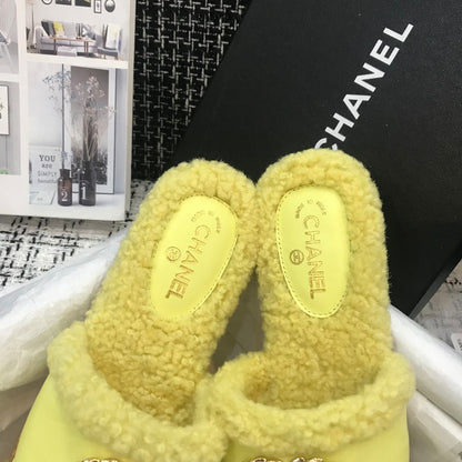Chl Ugg Slippers Yellow