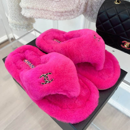 CHL  Slippers  Fur 3 Color 's