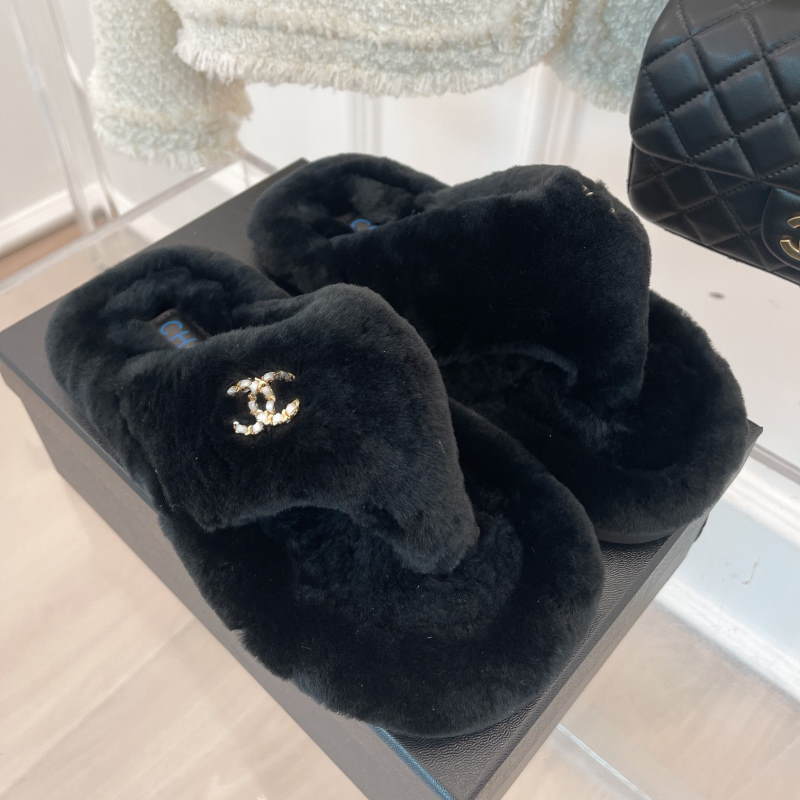 CHL  Slippers  Fur 3 Color 's