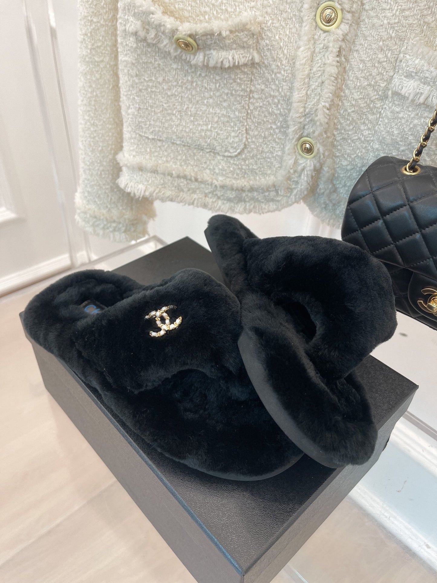 CHL  Slippers  Fur 3 Color 's