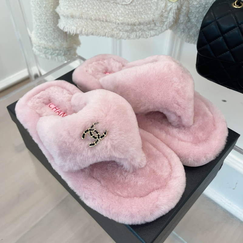 CHL  Slippers  Fur 3 Color 's
