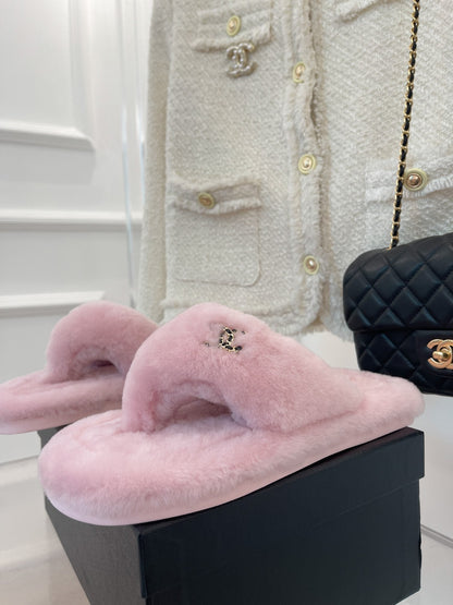 CHL  Slippers  Fur 3 Color 's