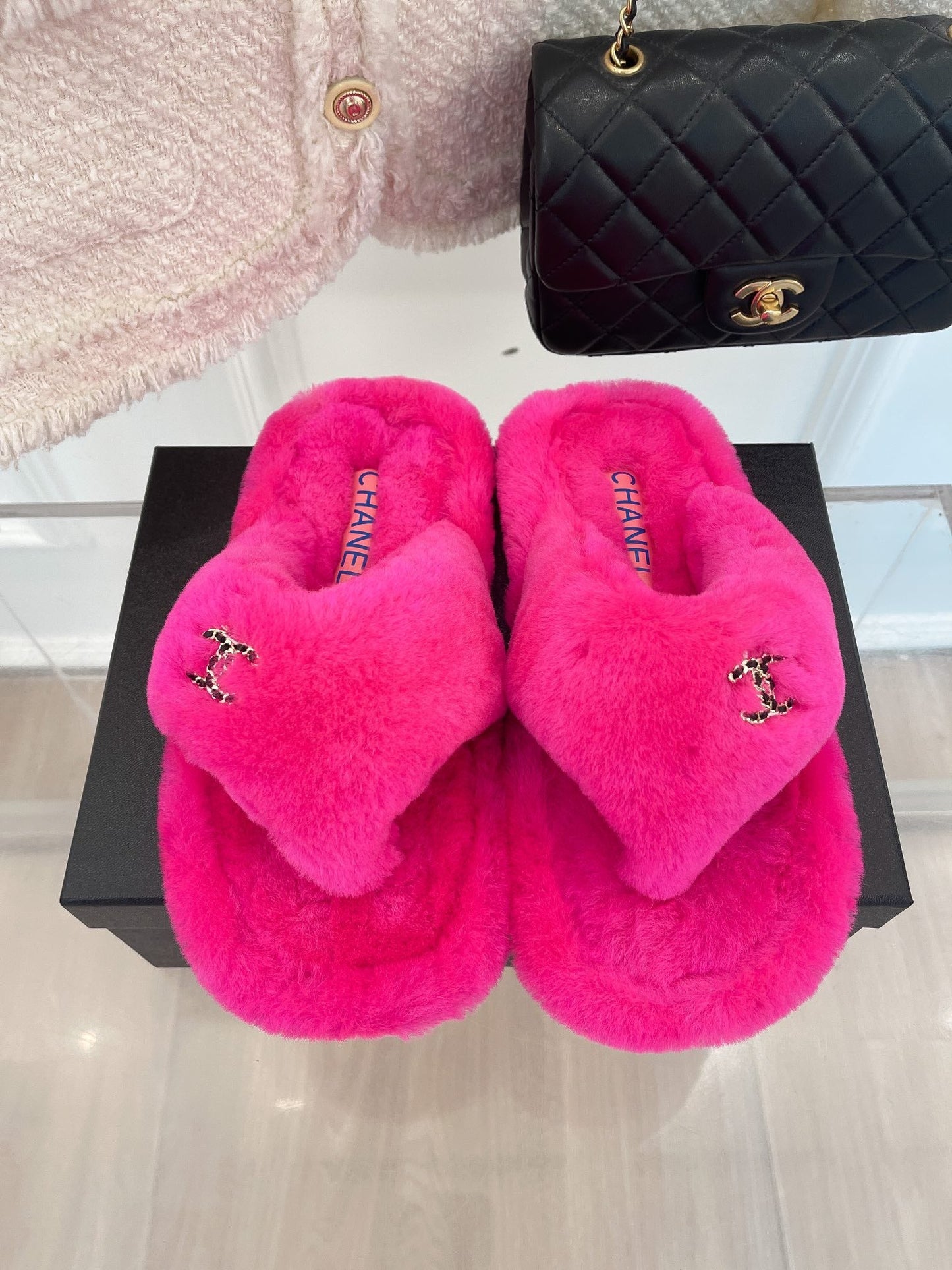 CHL  Slippers  Fur 3 Color 's