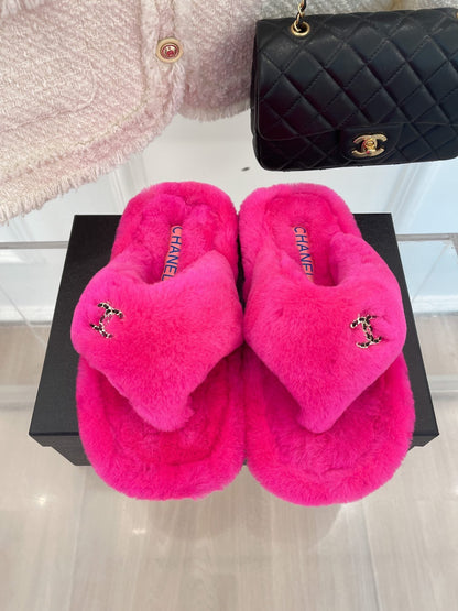 CHL  Slippers  Fur 3 Color 's