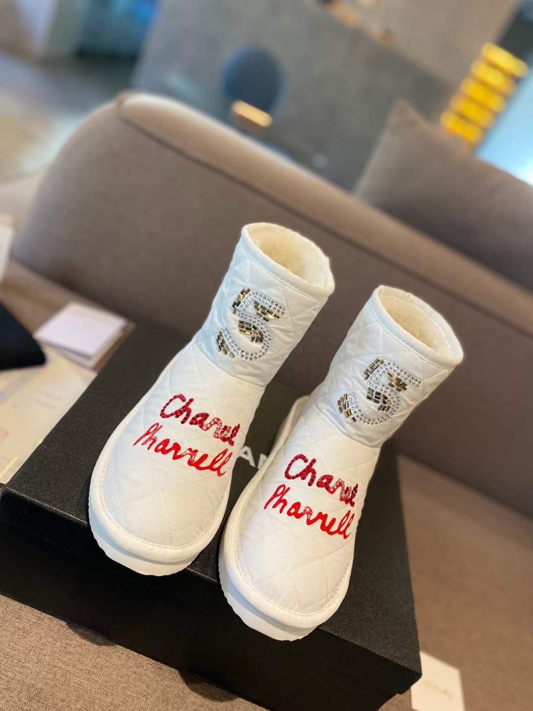 CHL UGG Boots White