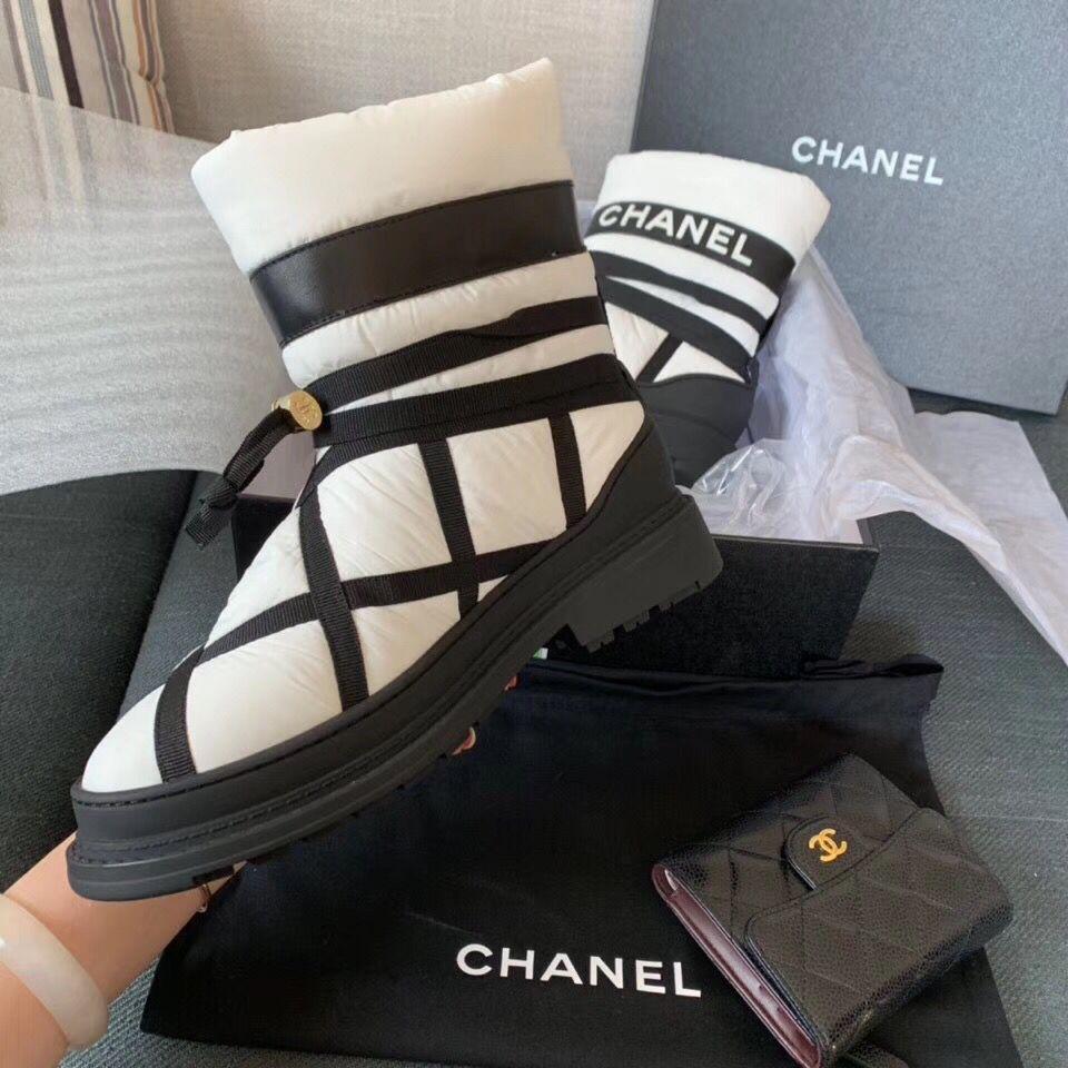 CHL UGG Boots White Nylon